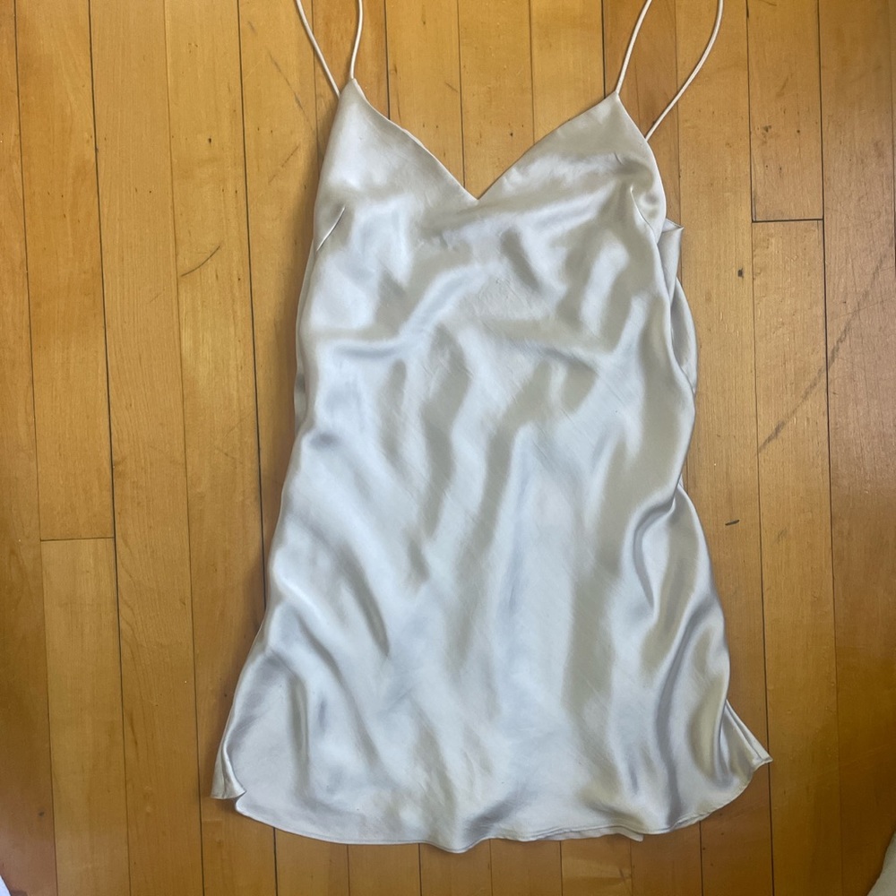 Zara satin dress